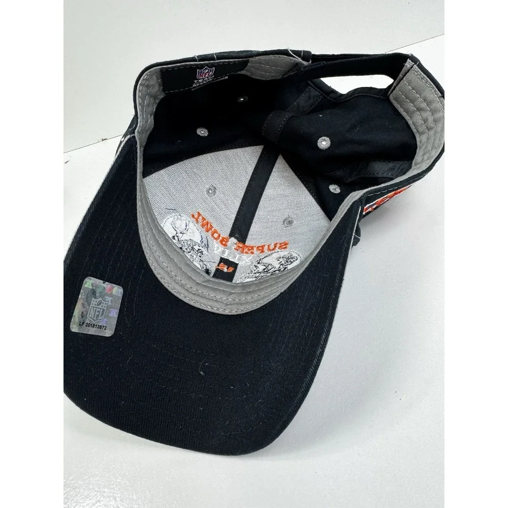New Orleans Saints Indianapolis Colts Hat Cap Strap Back Mens Black NFL Football